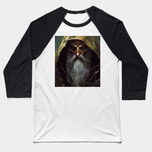 Sorcerer Wizard Warlock Mage Baseball T-Shirt